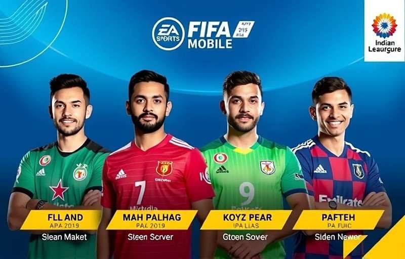 FIFA Mobile Indian Super League content FIFA Mobile showing Indian Super League team kits and players